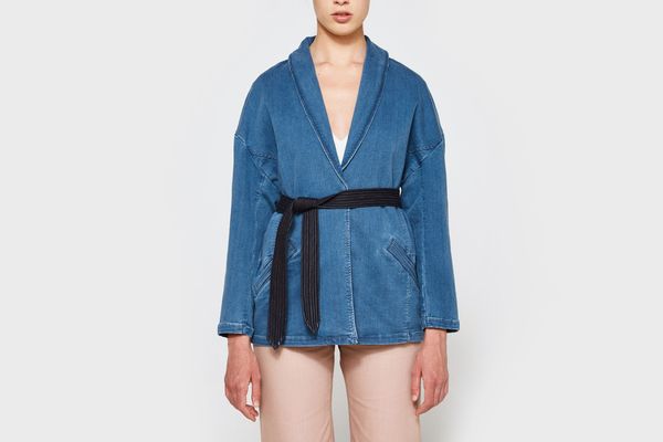Farrow Denim Wrap Coat