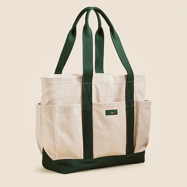 J. Crew Medium Utility Tote Bag in Canvas