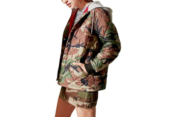MadeMe/X-girl Quilted Camo Work Jacket