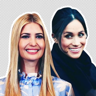 Ivanka Trump and Meghan Markle.