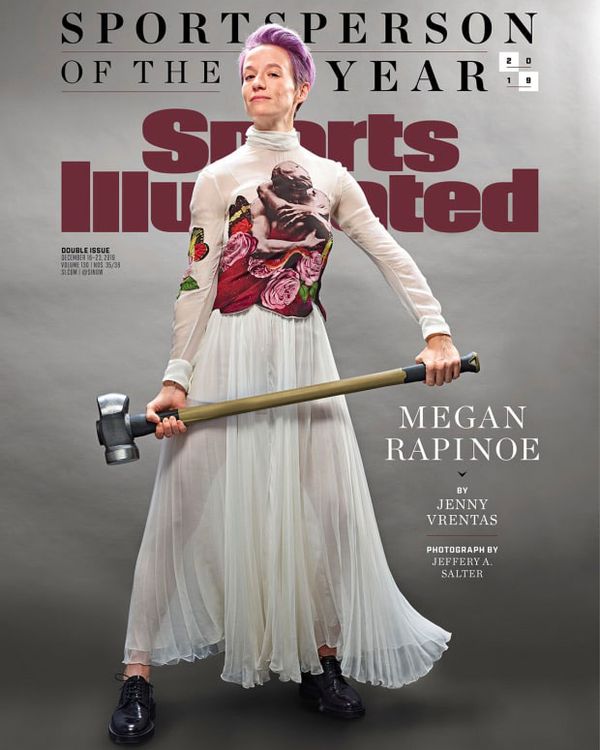 Megan Rapinoe Covers Sports Illustrated Wearing Valentino