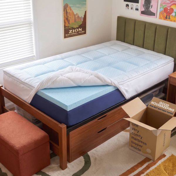 ViscoSoft Hybrid Lux Mattress Topper - Twin XL