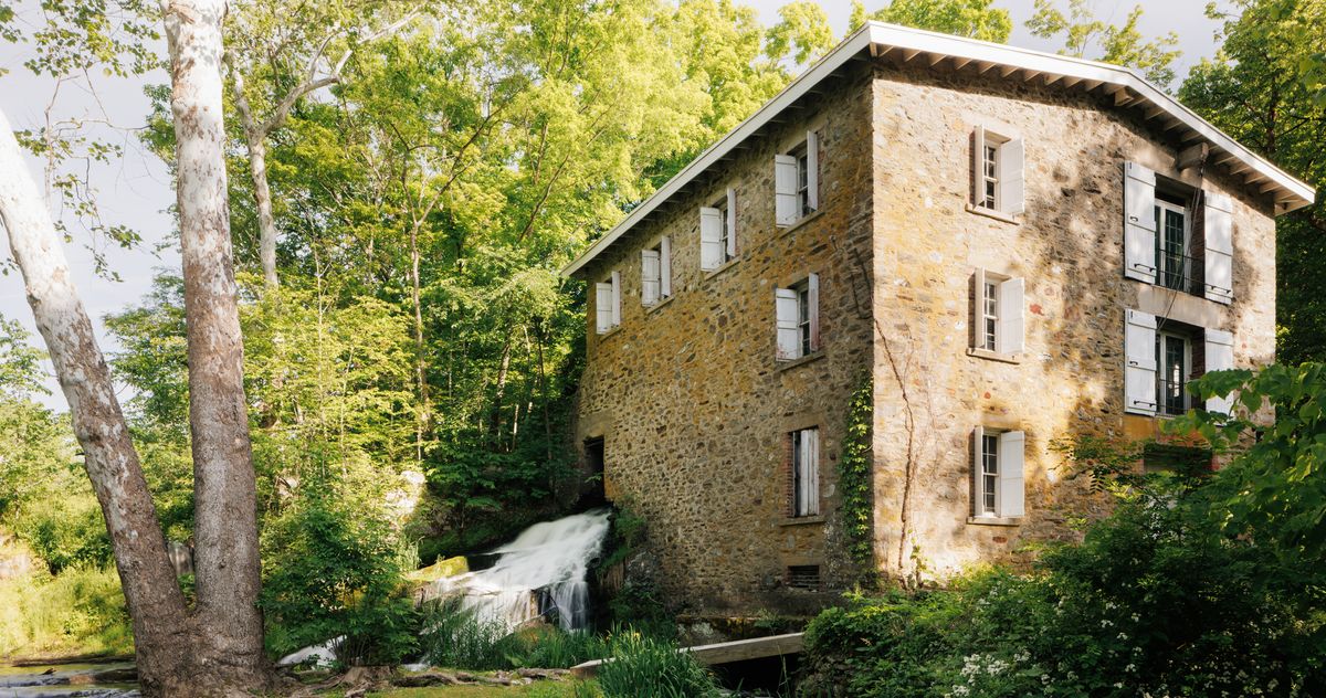An Old Mill Transformed by a Family of Designers