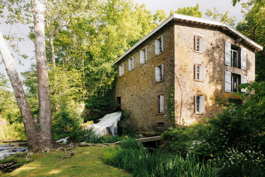 An Old Mill Transformed by a Family of Designers