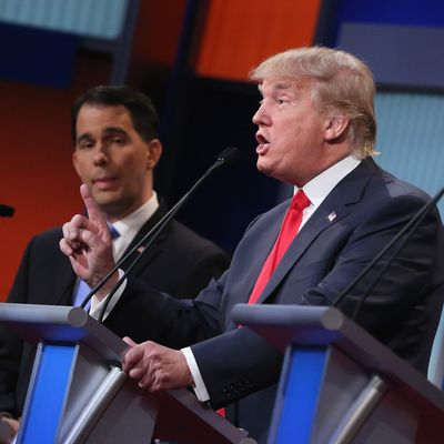 Top-Polling GOP Candidates Participate In First Republican Presidential Debate