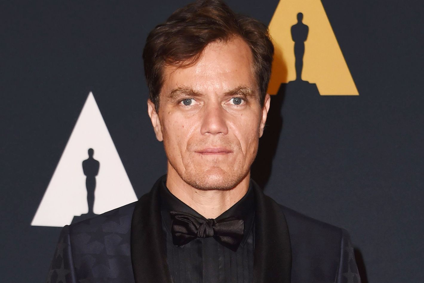 Michael Shannon and his family attending a photocall in his honor