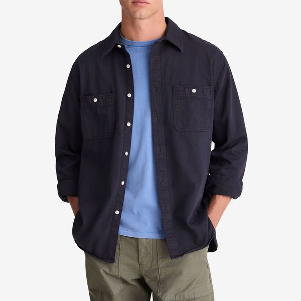 Madewell Cotton Button-Up Work Shirt