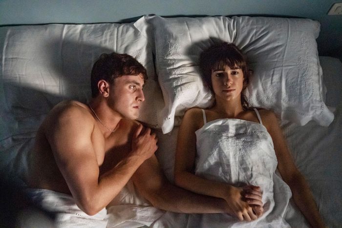 Connell and Marianne in Normal People.