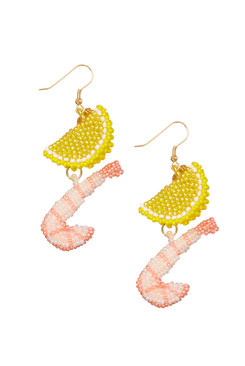 Susan Alexandra Shrimp Cocktail Earrings