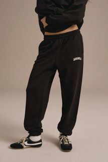 Adanola Varsity Sweatpants - Black