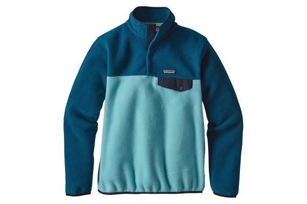 Patagonia Lightweight Synchilla Snap-T Fleece Pullover in Cuban Blue