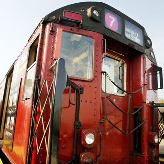 N.Y.C. Redbird Subway Train Makes Final Trip Before It Is Retired
