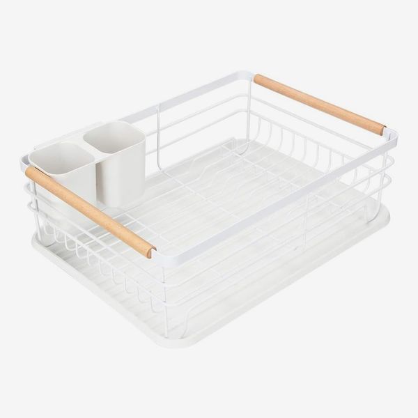 Tomorotec Modern Wood Handle Dish Rack