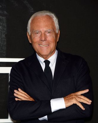 Armani Takes a Stance by Changing His Show Date