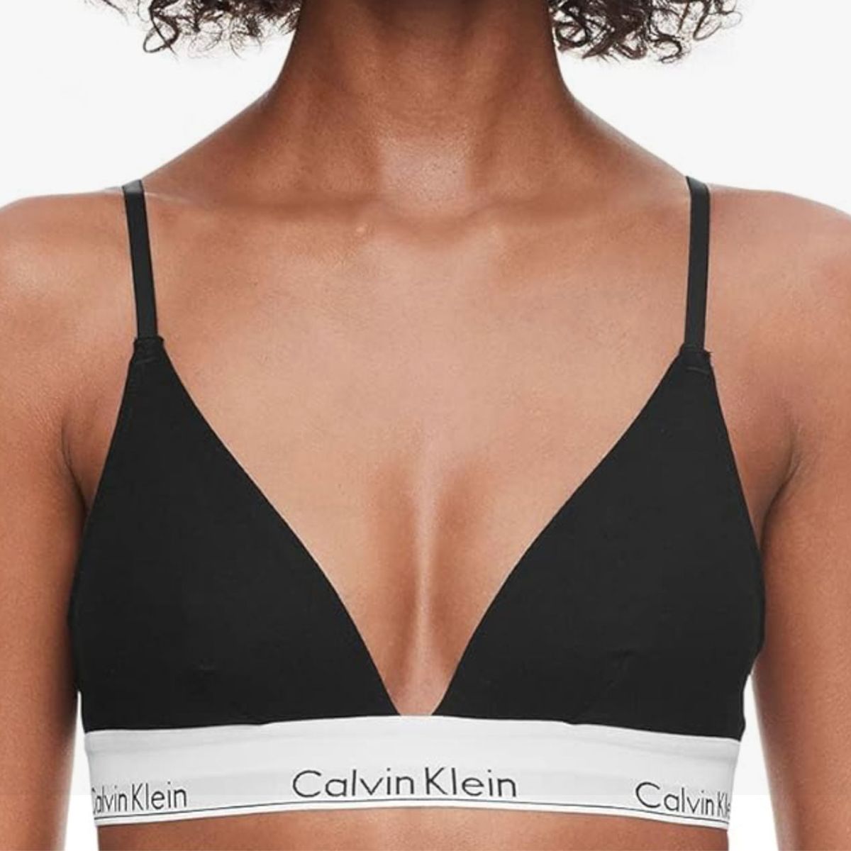Calvin Klein Women’s Modern Cotton Unlined Triangle Bralette