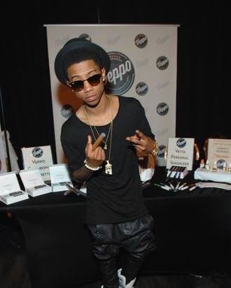 LAS VEGAS, NV - MAY 17: Recording artist Lil Twist attends the Billboard Music Awards gifting lounge presented by Kari Feinstein PR at the MGM Grand Garden Arena on May 17, 2013 in Las Vegas, Nevada. (Photo by Bryan Steffy/WireImage)