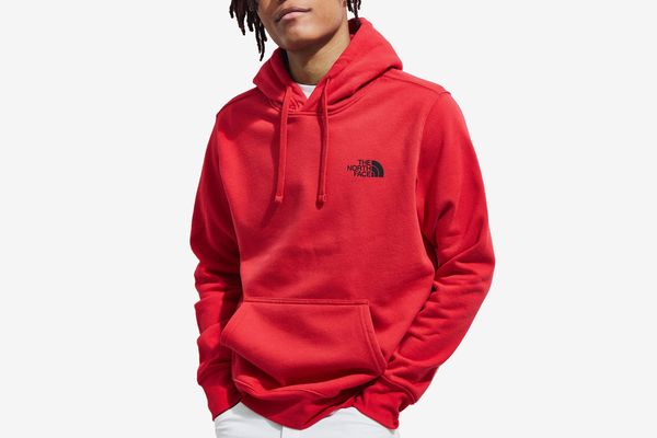 The North Face Red Box Logo Hoodie Sweatshirt
