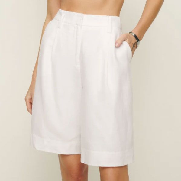 Liam Linen Bermuda Shorts