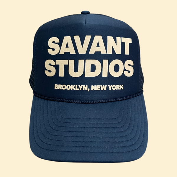 Savant Studios Trucker - Navy & Tan