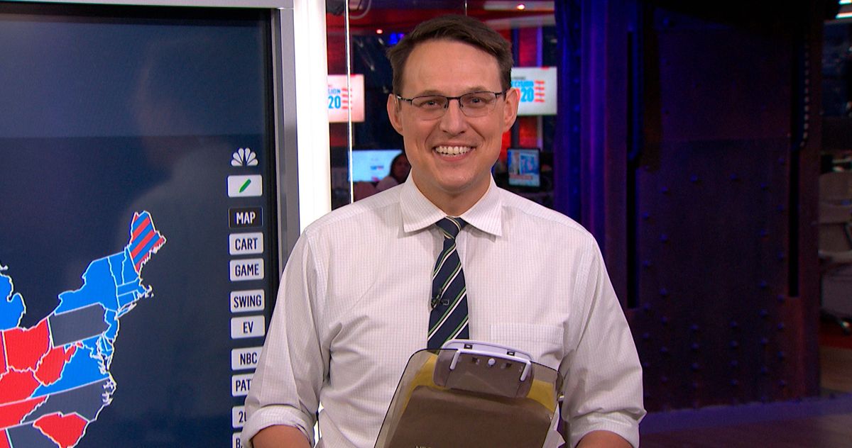 將您的賭注押在 MNBC 的 Steve Kornacki 身上，他正在製作遊戲節目並前往觀看比賽