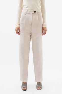 Peter Do Asymmetric-Seam Tailored Crepe Trousers