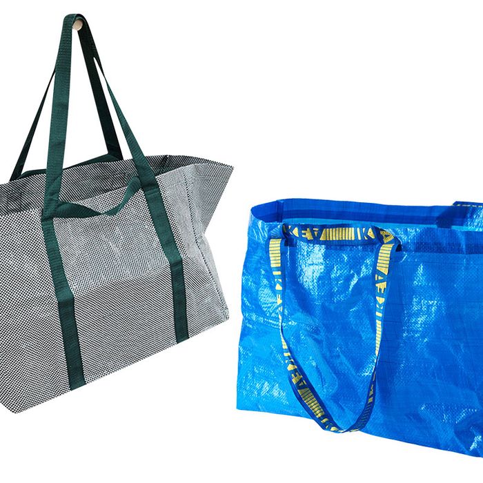 New Ikea bag vs. Old Ikea bag