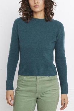 Entireworld Women's Sweater, Type A, Version 10 (Dark Green Melange)