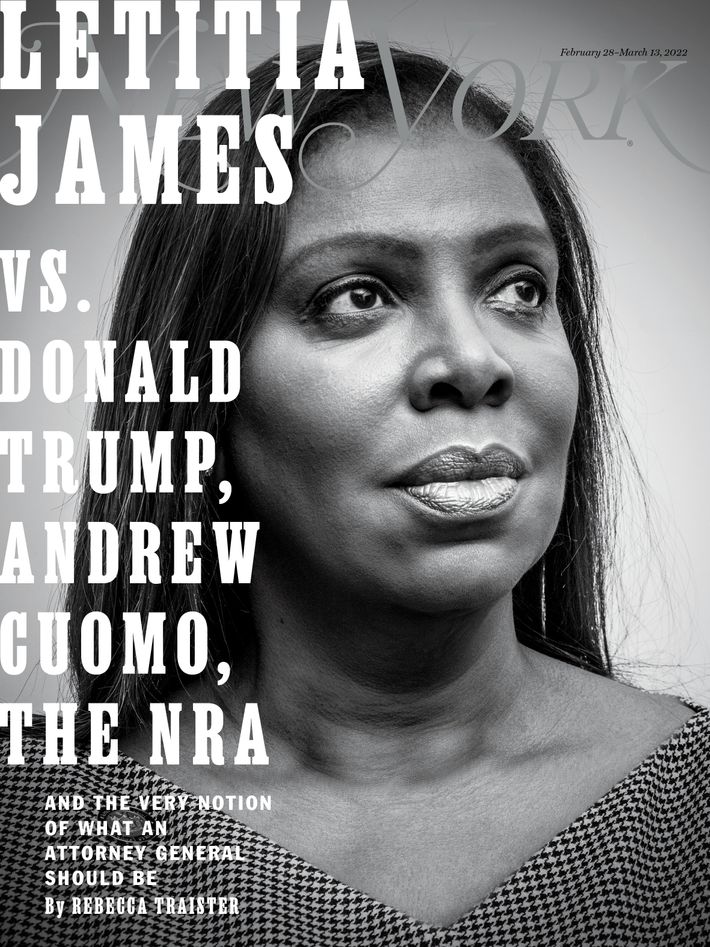 On The Cover Of New York How Letitia James Wields Her Power New York Media Press Room 