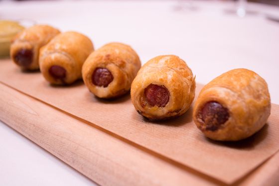 Pigs in a blanket.