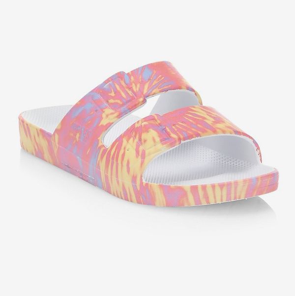 Freedom Moses Tie-Dye Two-Strap Slides
