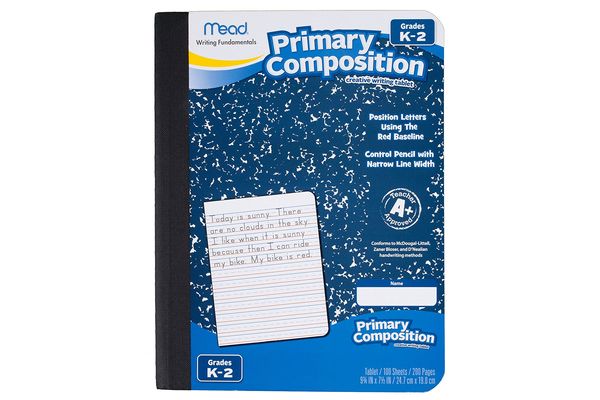 Mead Primary Composition Notebook