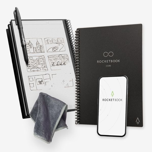 Rocketbook New Core Reusable Spiral Notebook