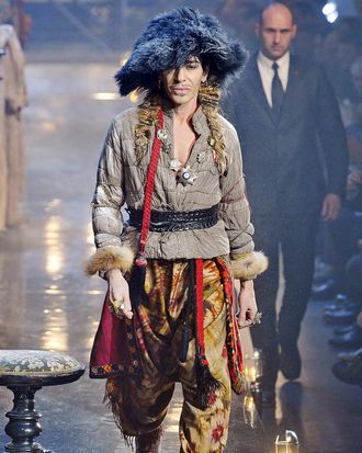 John Galliano attempts fashion comeback after four years