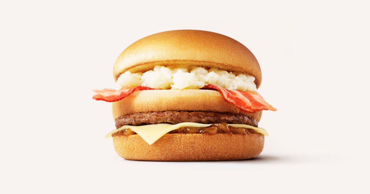 McDonald’s Japan Needs a Name for Its New Potato-Topped Stunt Burger