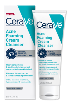 CeraVe Acne Foaming Cream Cleanser