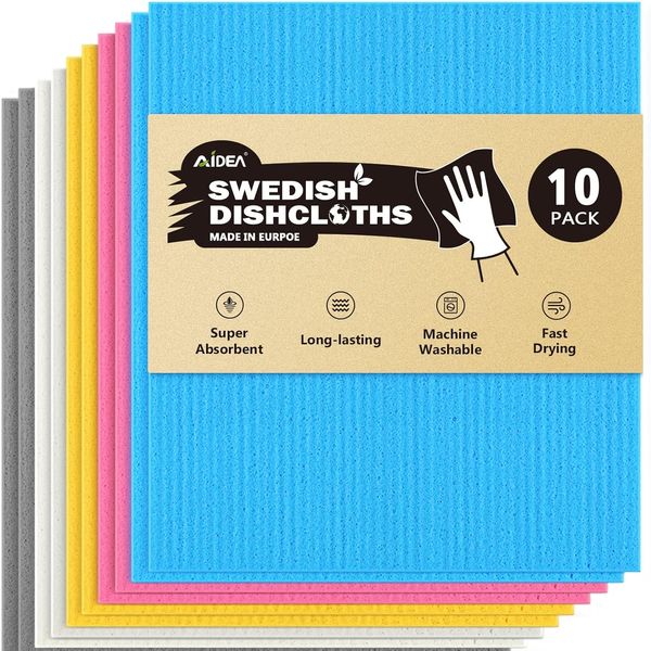 AIDEA Swedish Dishcloths