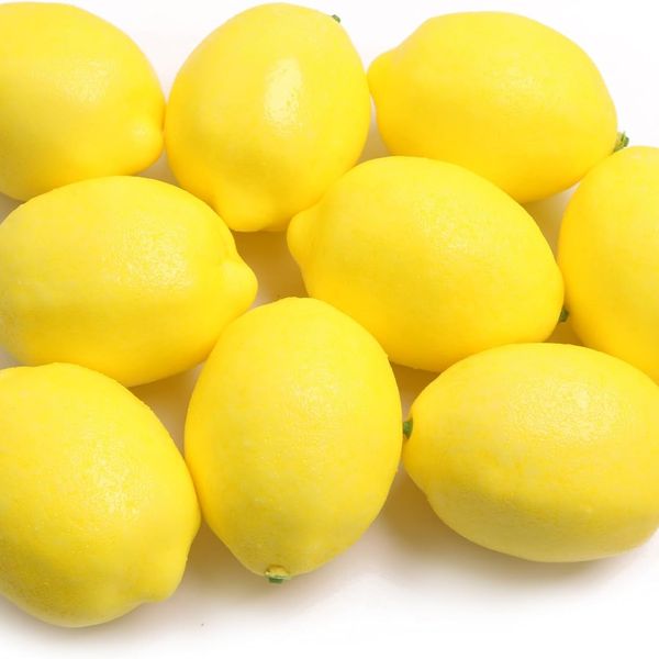 Caiyjhao Lemon Fake Fruit (9-Piece)