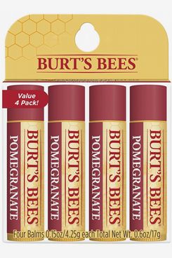Burt's Bees 100% Natural Moisturizing Lip Balm, Pomegranate with Beeswax and Fruit Extracts