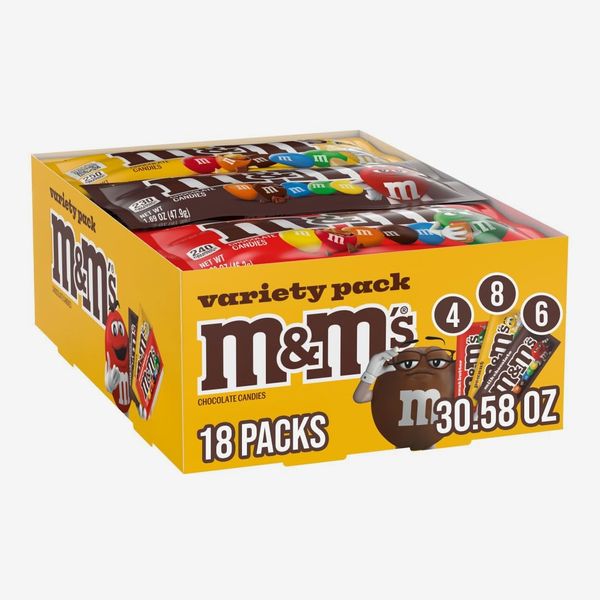 M&M’s Milk Chocolate Bulk Candy Variety Pack - 18