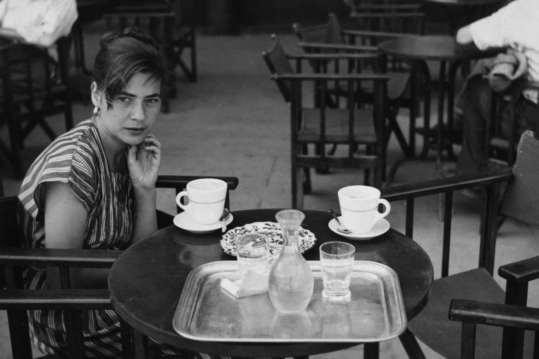 Edith Schloss in Ravenna, Italy, 1947.
