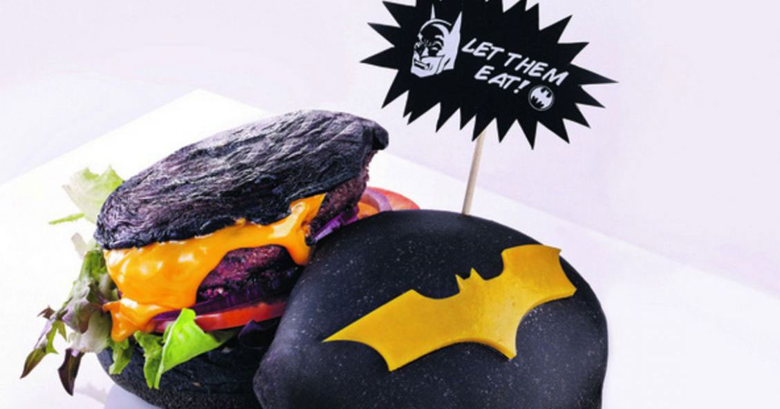 The Official DC Comics Restaurant Serves Batman Burgers With Black Buns