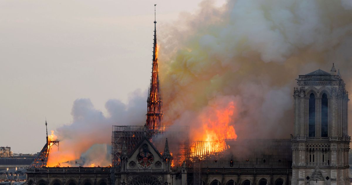 let down enthusiasm cling Some Art Was Saved in Paris's Notre-Dame Cathedral Fire