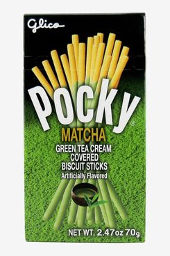 Gilco Pocky Matcha Green Tea Cream Covered Biscuit Sticks