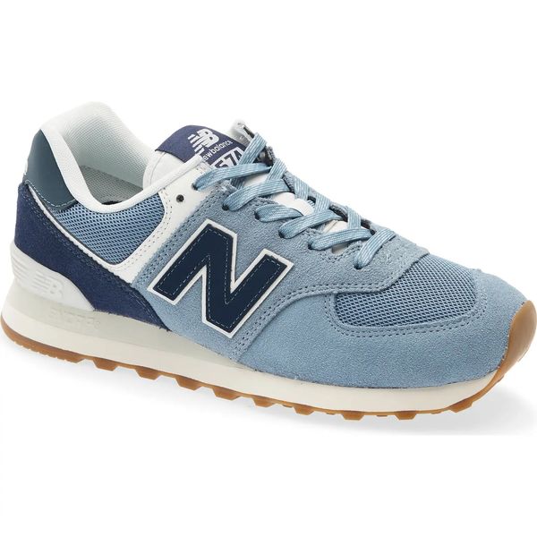 New Balance 574 Sneaker - Navy Light Arctic Grey