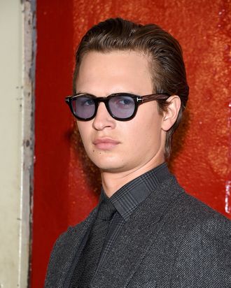 Ansel store elgort sunglasses