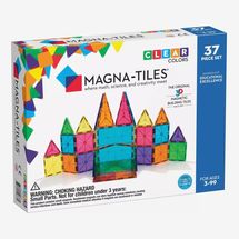 Magna-Tiles Clear Colors 37pc Set