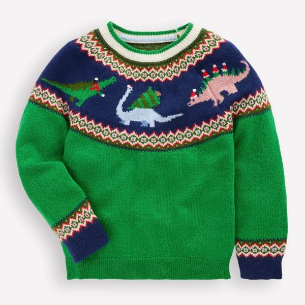 Boden Kids Fair Isle Jumper