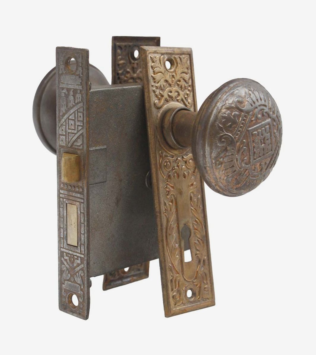 LaRetrotienda - Mr. Doorknob Functional door knob set. Room Decoration  Decor. LEFT or RIGHT. Handmade.