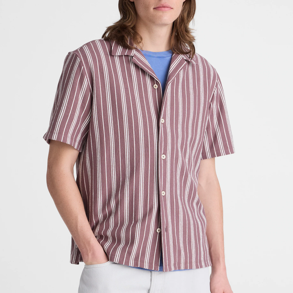 Madewell The Camp Shirt in Seaport Terry