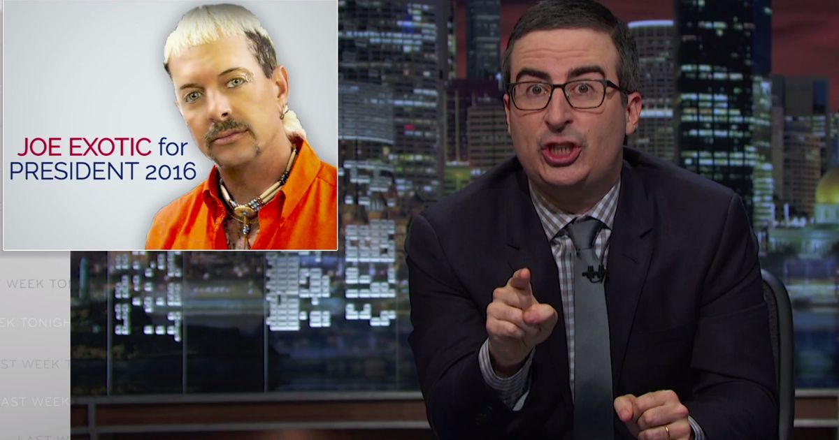 John Oliver Appreciates Your Desire To Vote For A 3rd Party Candidate 